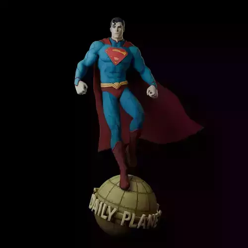 Superman 3D print model