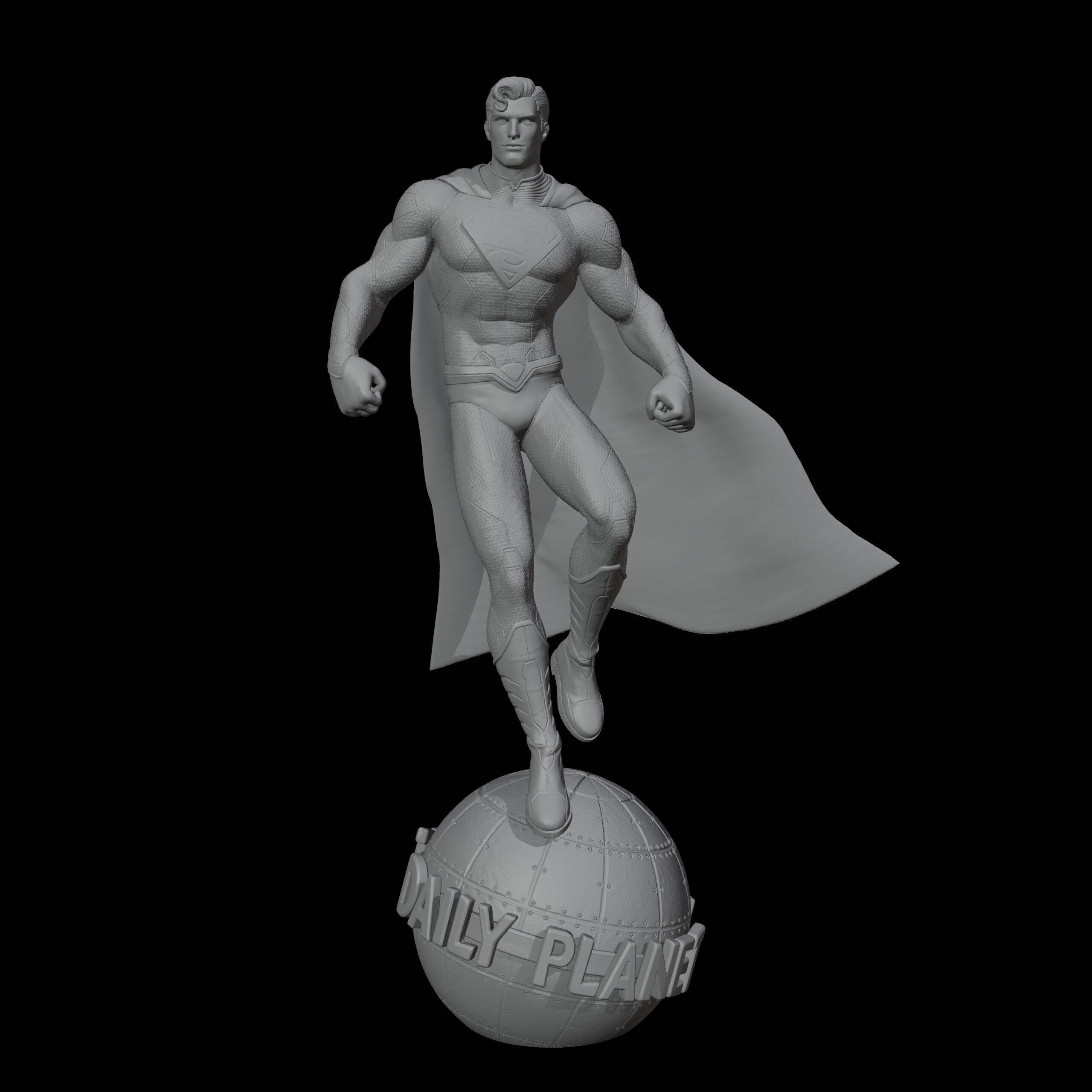 Superman 3D print model_1