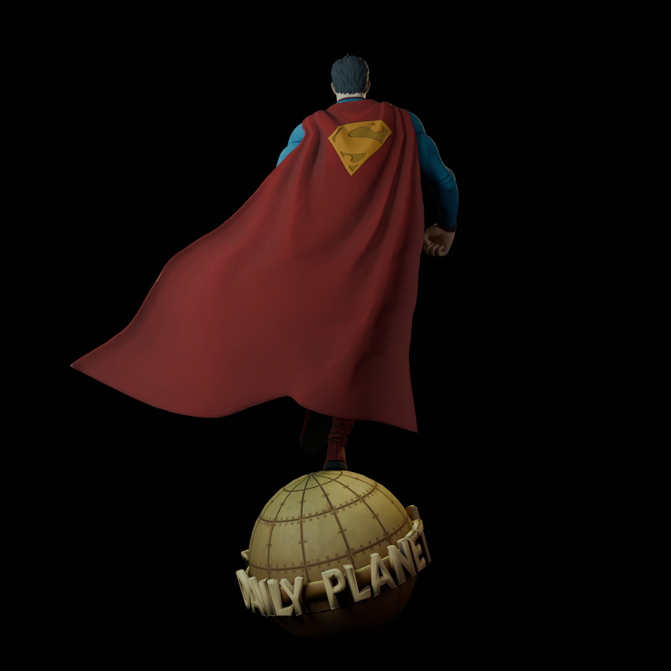 Superman 3D print model_6