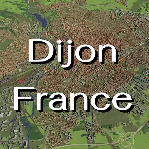 Dijon France - city and urban