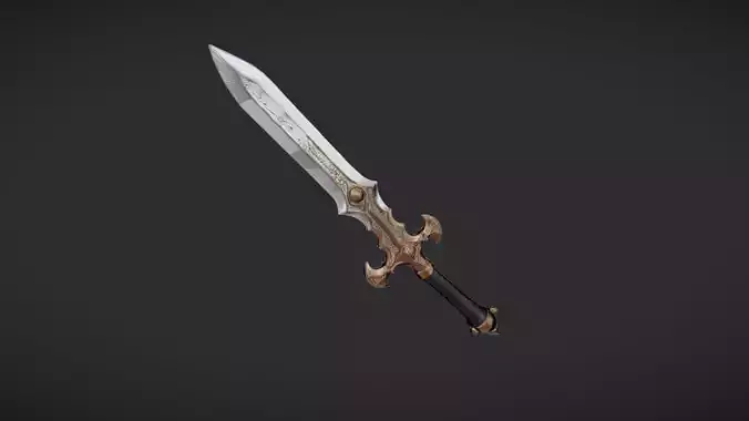 Ornate medieval-style sword