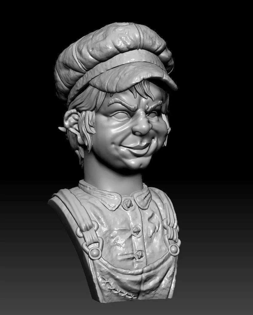 The Street Urchin Free 3D print model