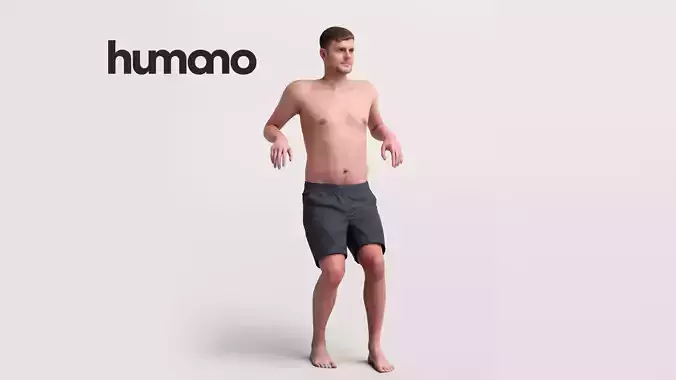 Humano Man swimming in a pool -2509-056-2985