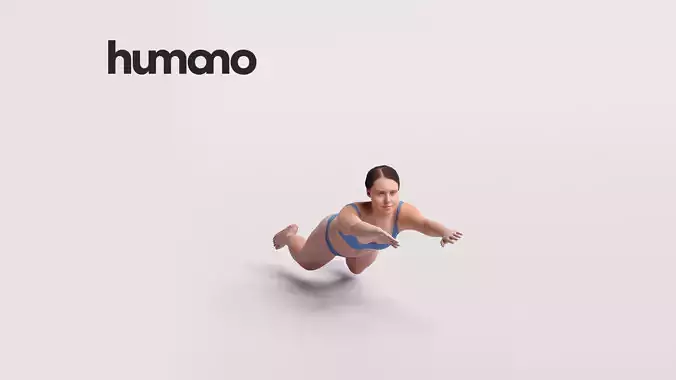 Humano Woman swimming in a pool -2509-043-3463