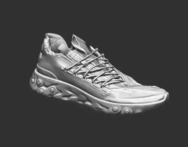 3D Scanned Nike React ISPA Sneakers Shoes