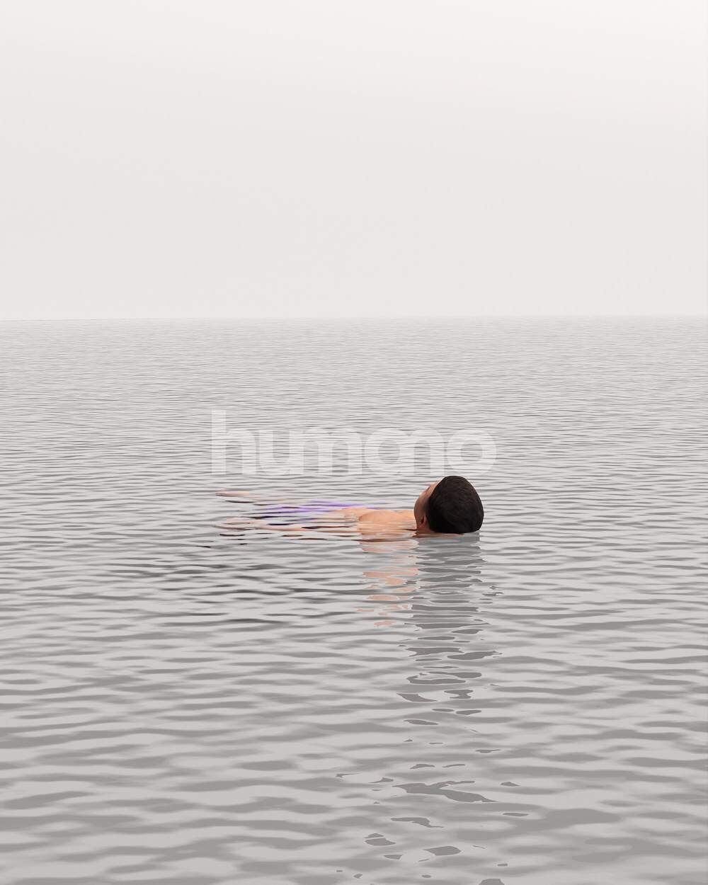 Humano Man swimming on back in a pool -2509-040-2984 3D model_15