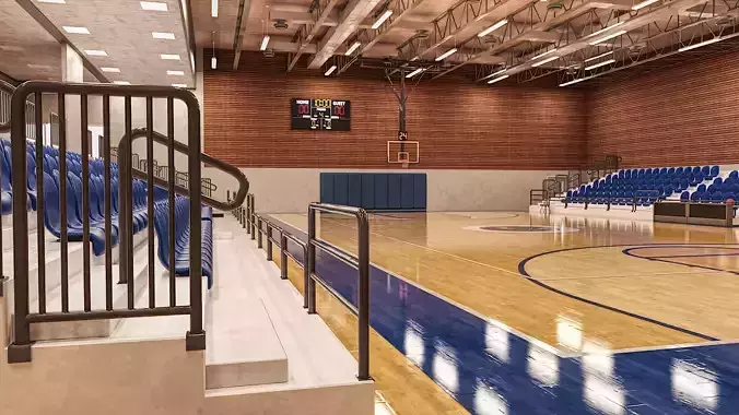 HS Basketball Gym Base