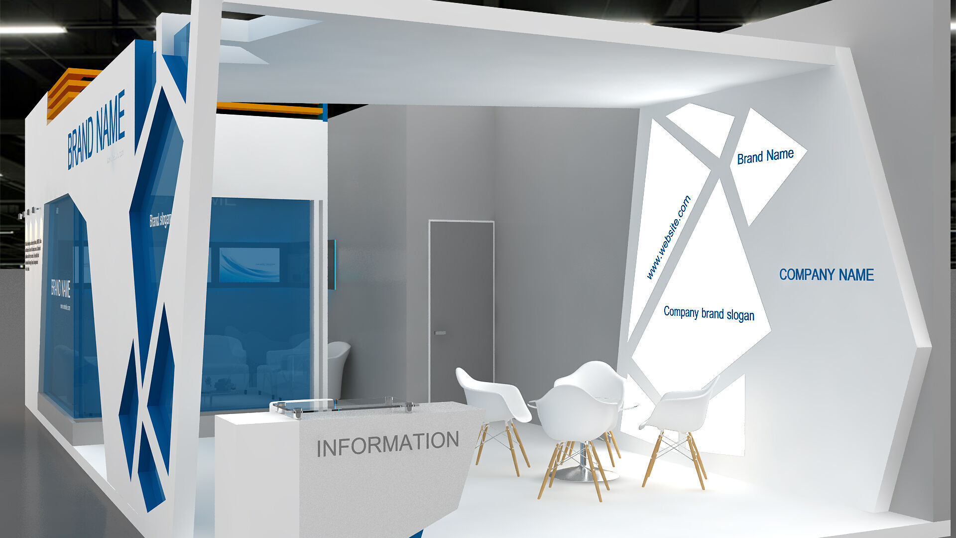 3D Exhibition 3D model_3