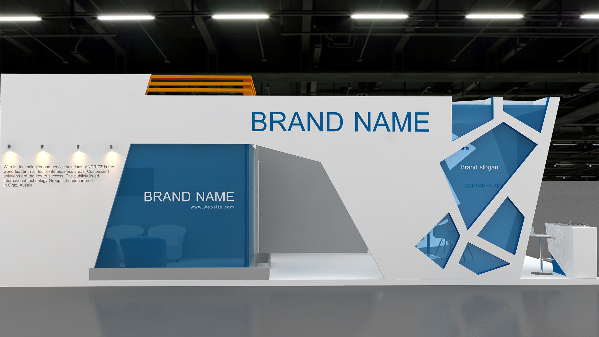 3D Exhibition 3D model_4