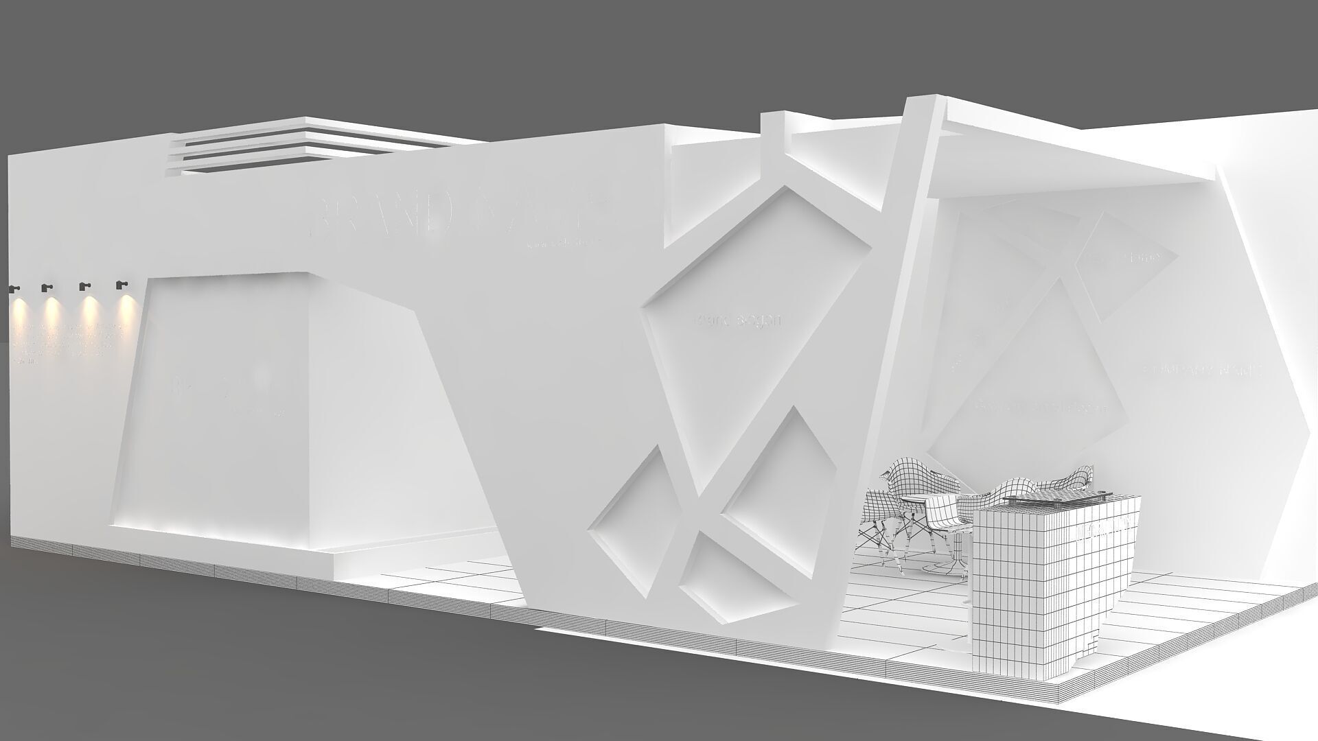 3D Exhibition 3D model_7