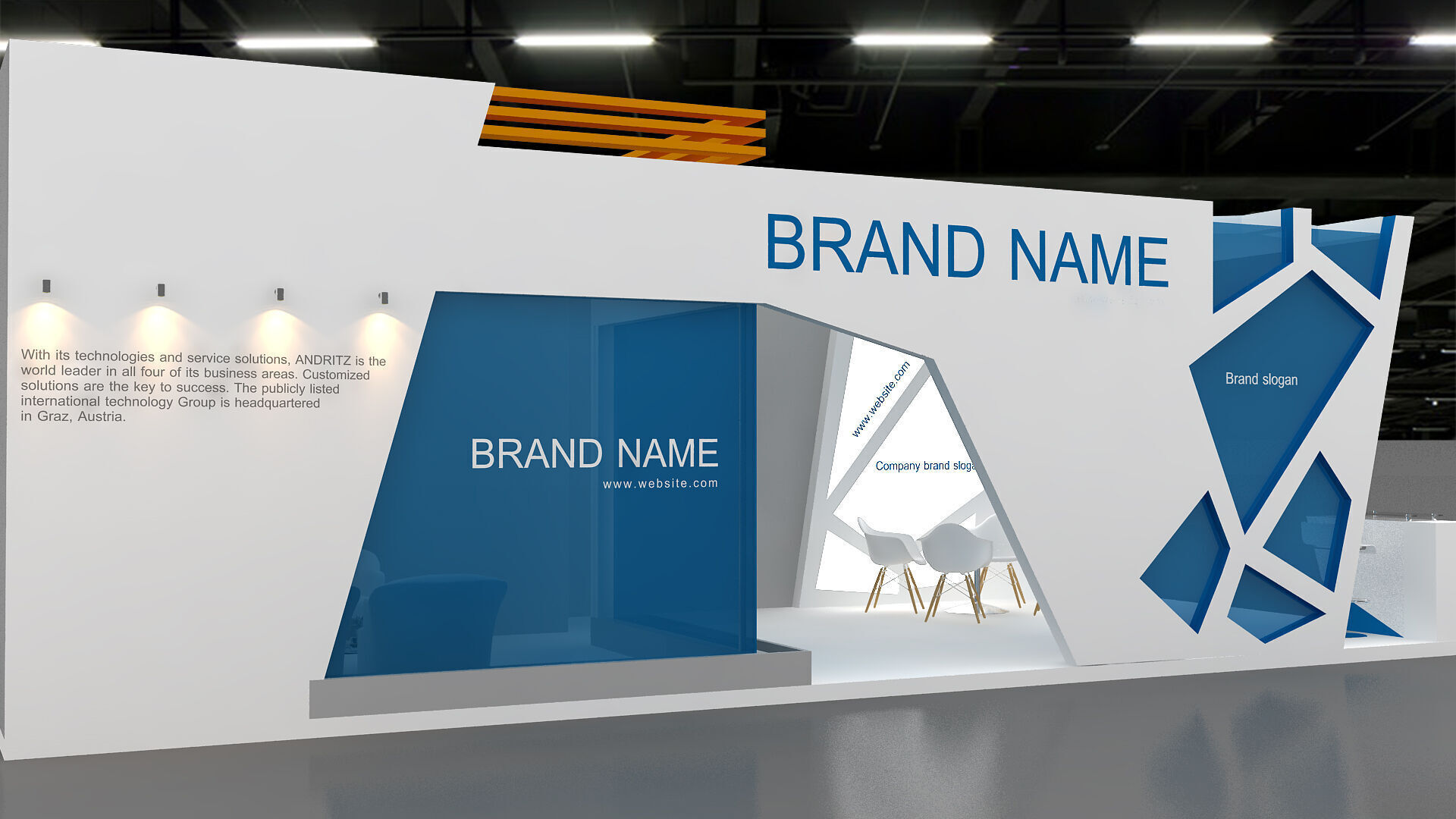 3D Exhibition 3D model_5