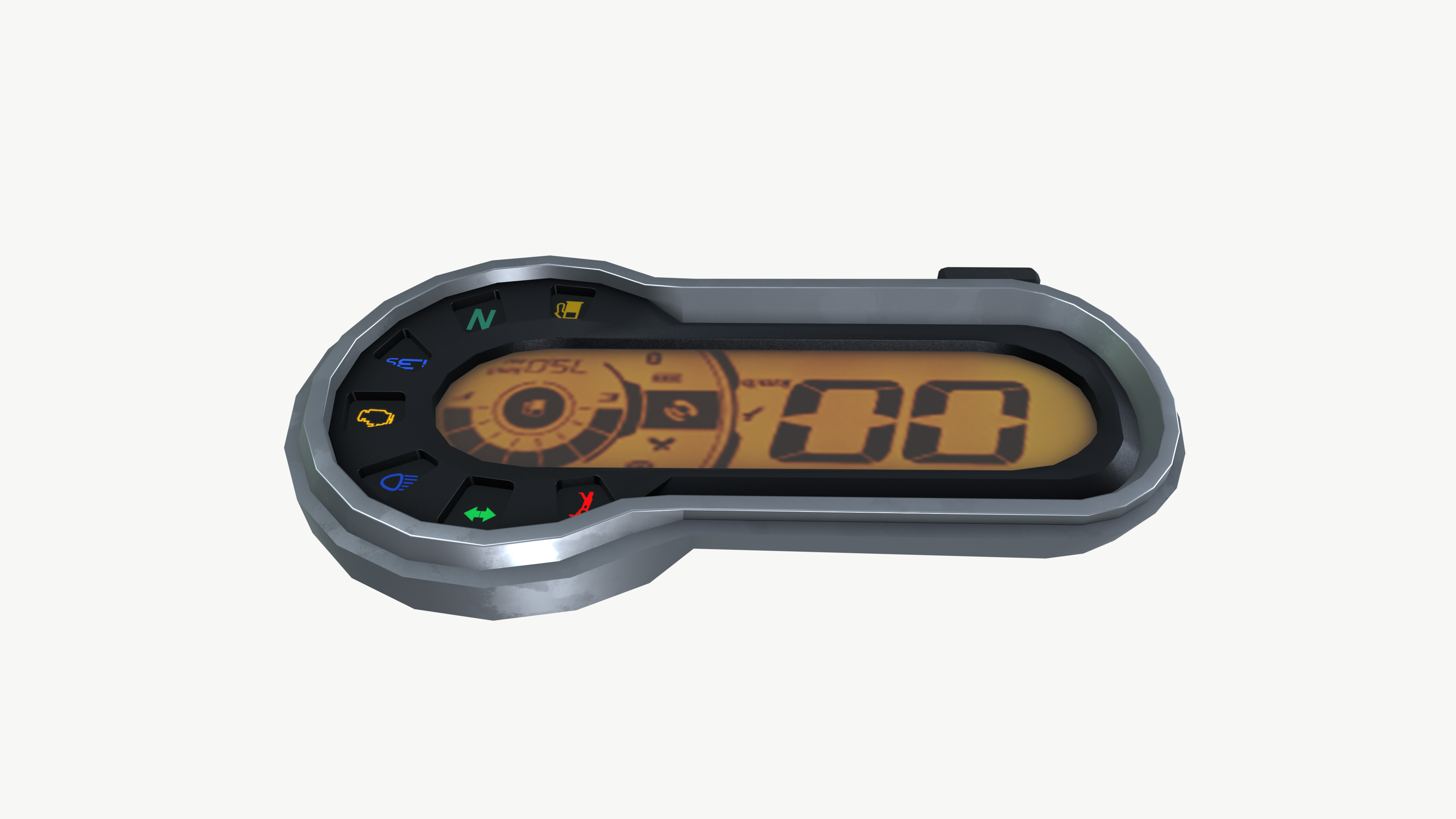 Splendor plus Meter 3D model_6