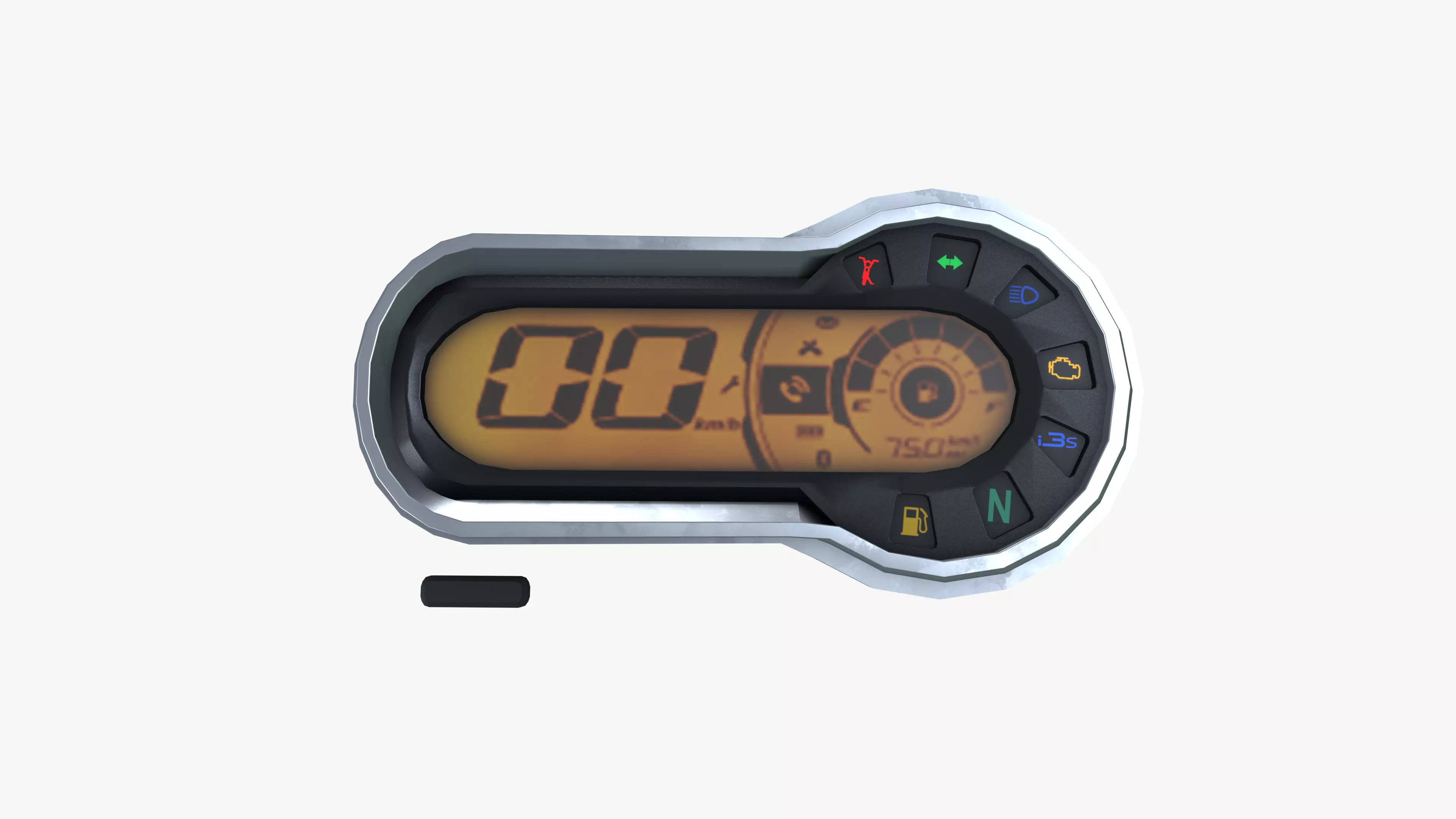 Splendor plus Meter 3D model_0