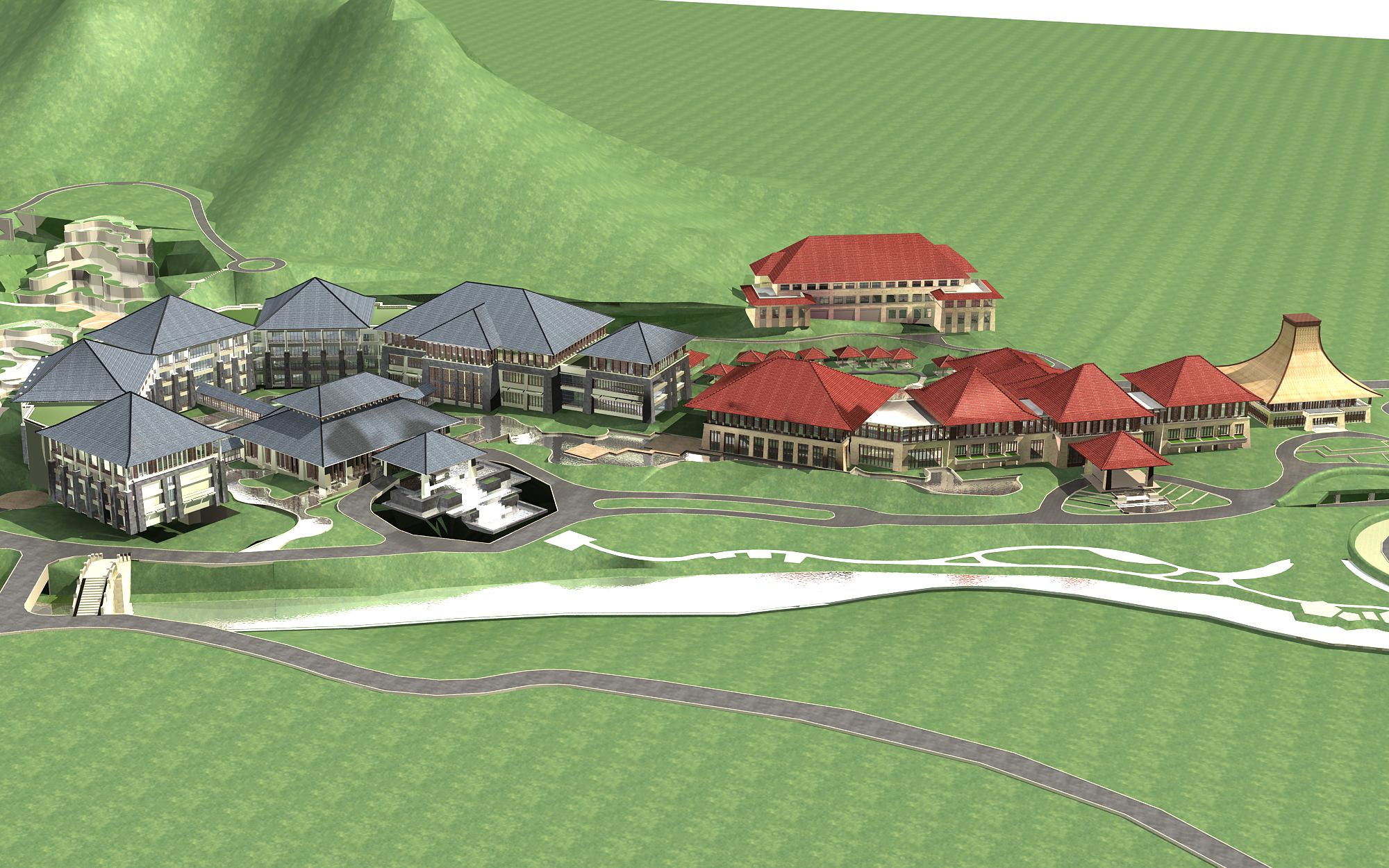 Hotel Building Collection 60 items Vol1 3D model_7