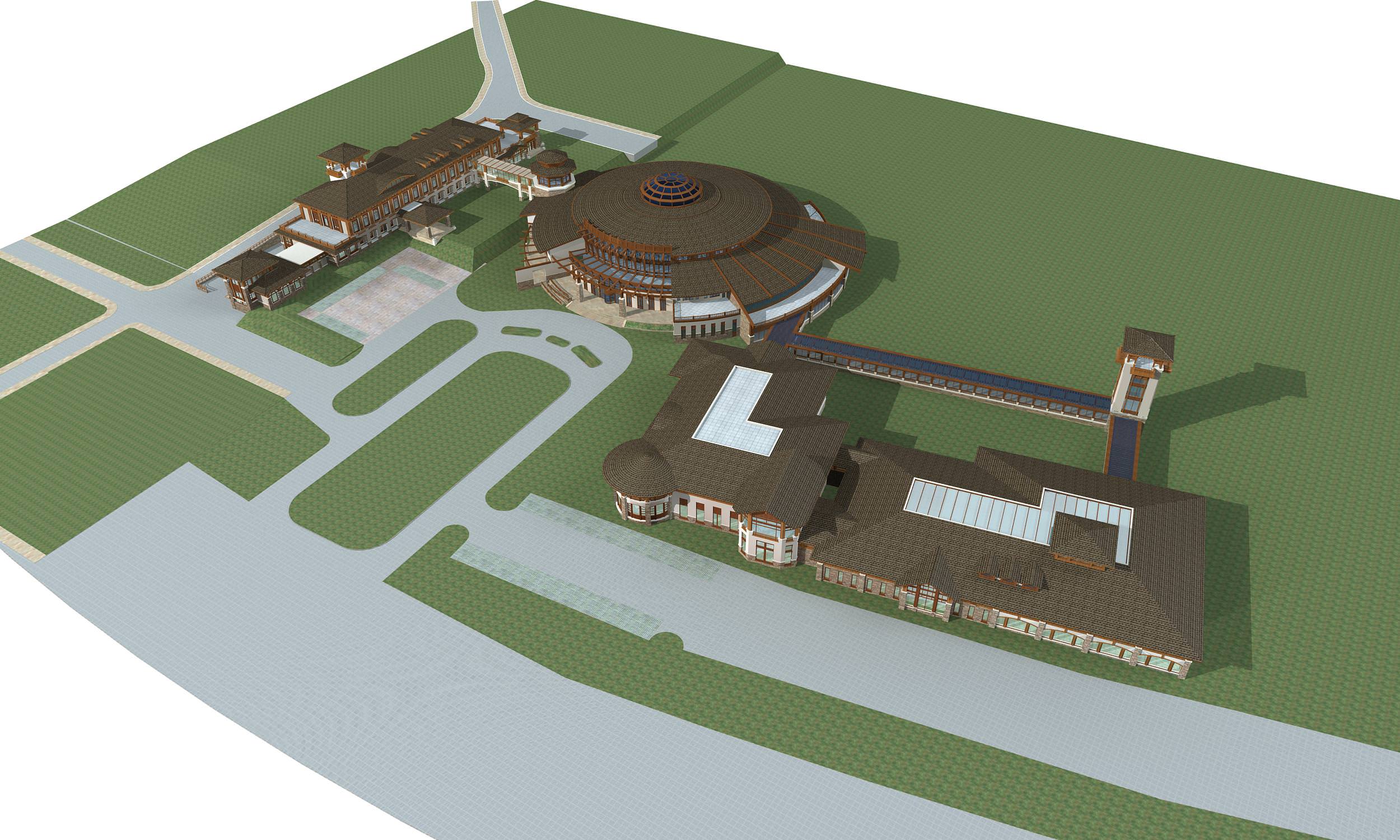 Hotel Building Collection 60 items Vol1 3D model_52