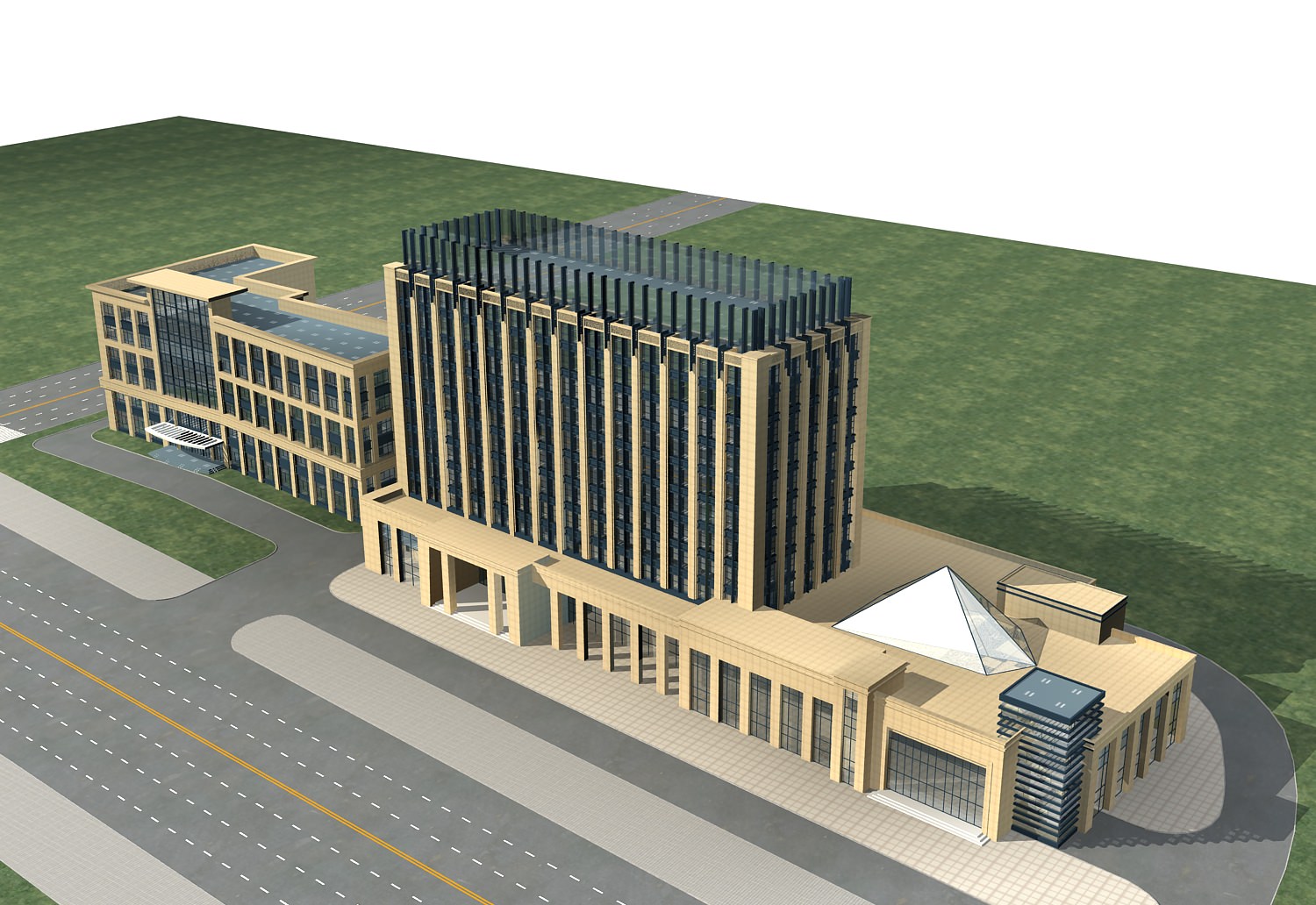 Hotel Building Collection 60 items Vol1 3D model_9