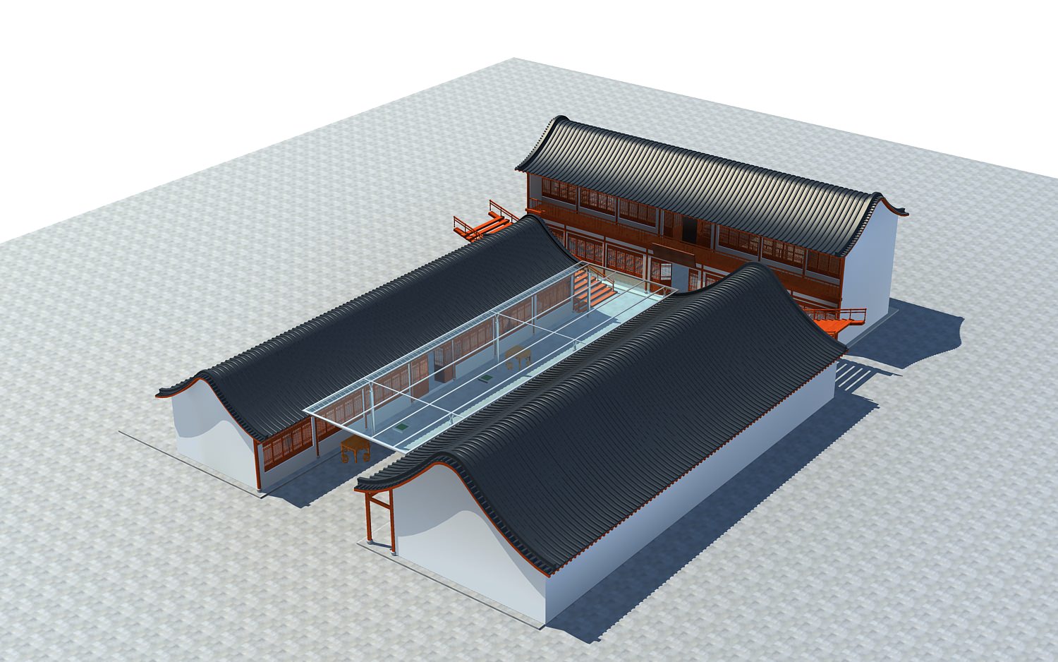 Hotel Building Collection 60 items Vol1 3D model_25