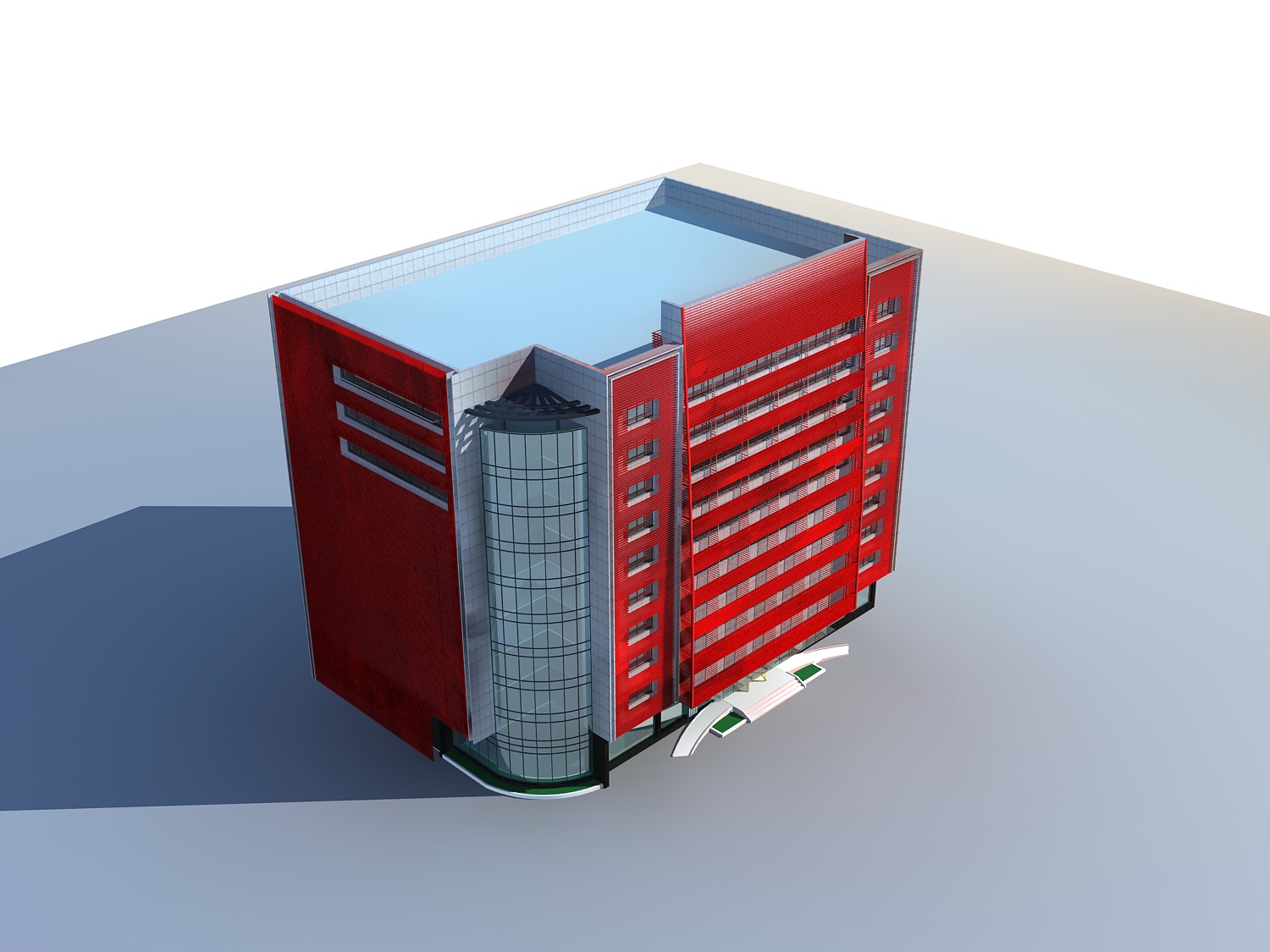 Hotel Building Collection 60 items Vol1 3D model_11