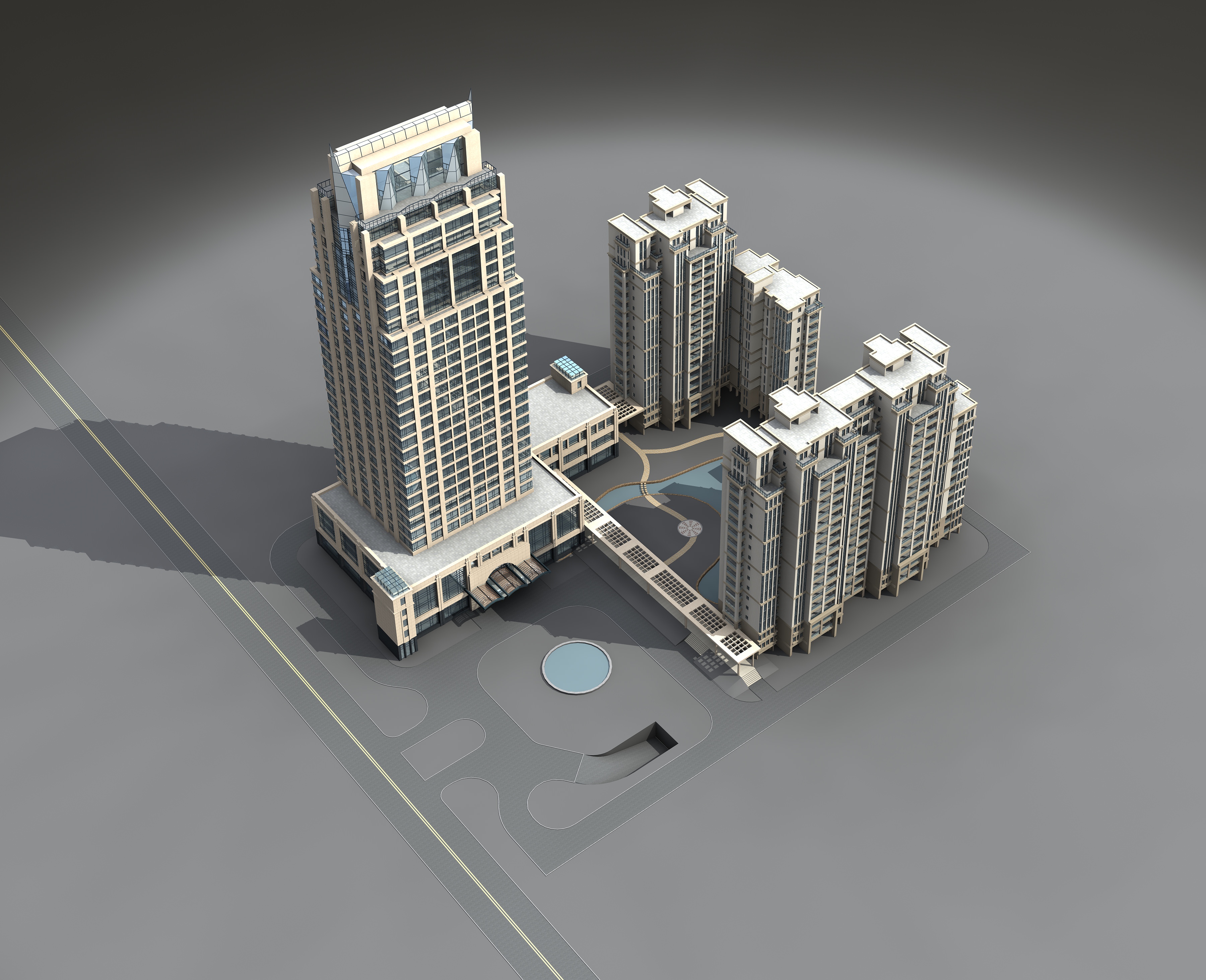 Hotel Building Collection 60 items Vol1 3D model_16