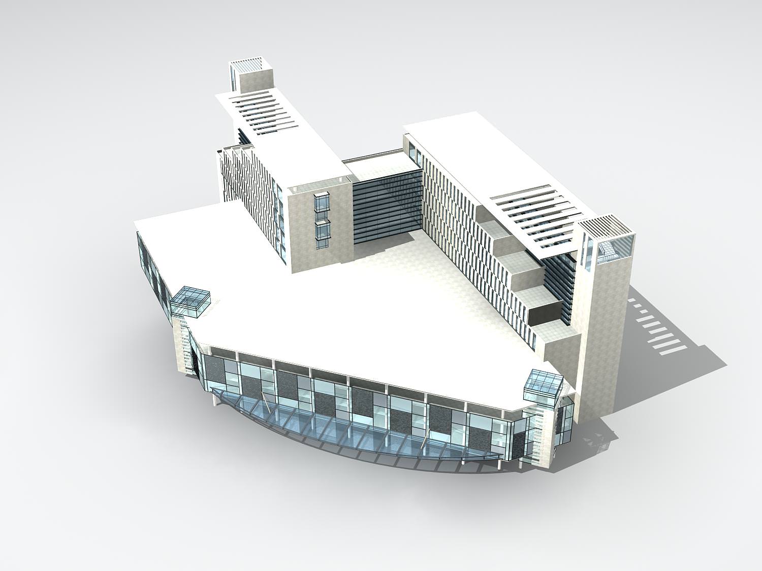 Hotel Building Collection 60 items Vol1 3D model_58