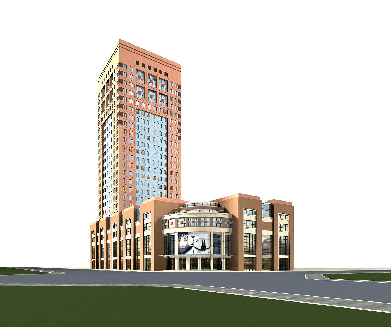 Hotel Building Collection 60 items Vol1 3D model_44