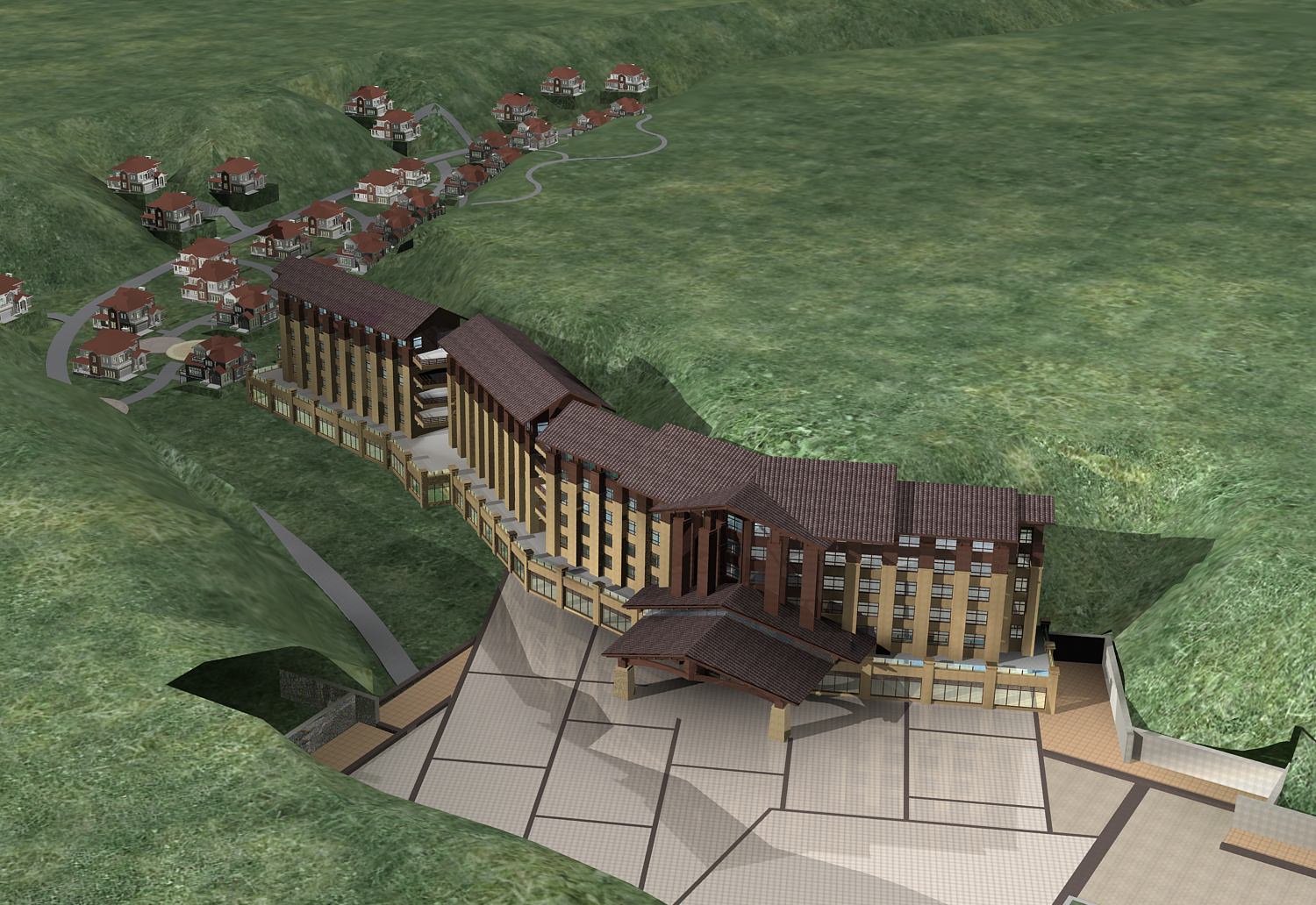 Hotel Building Collection 60 items Vol1 3D model_19