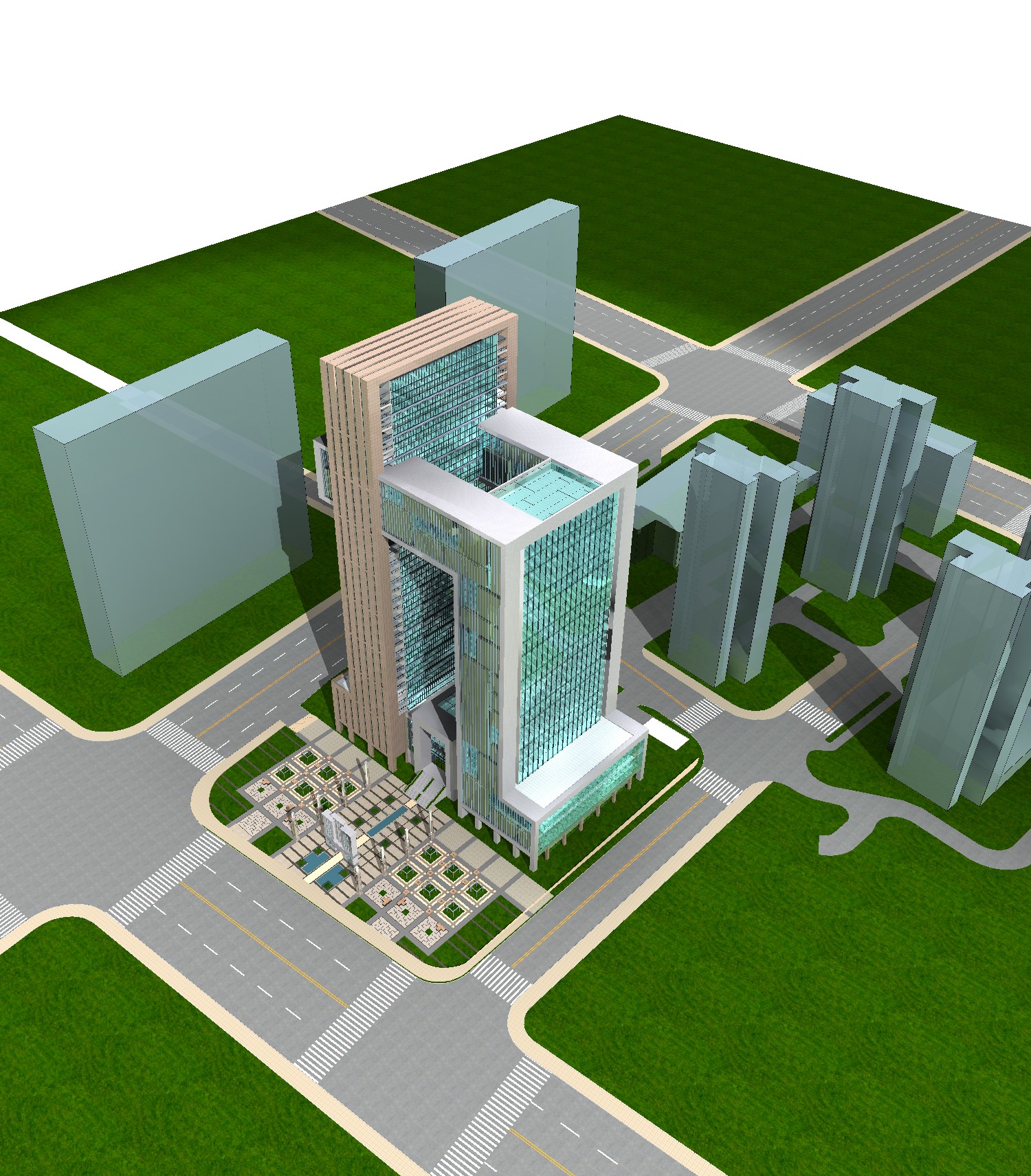 Hotel Building Collection 60 items Vol1 3D model_10