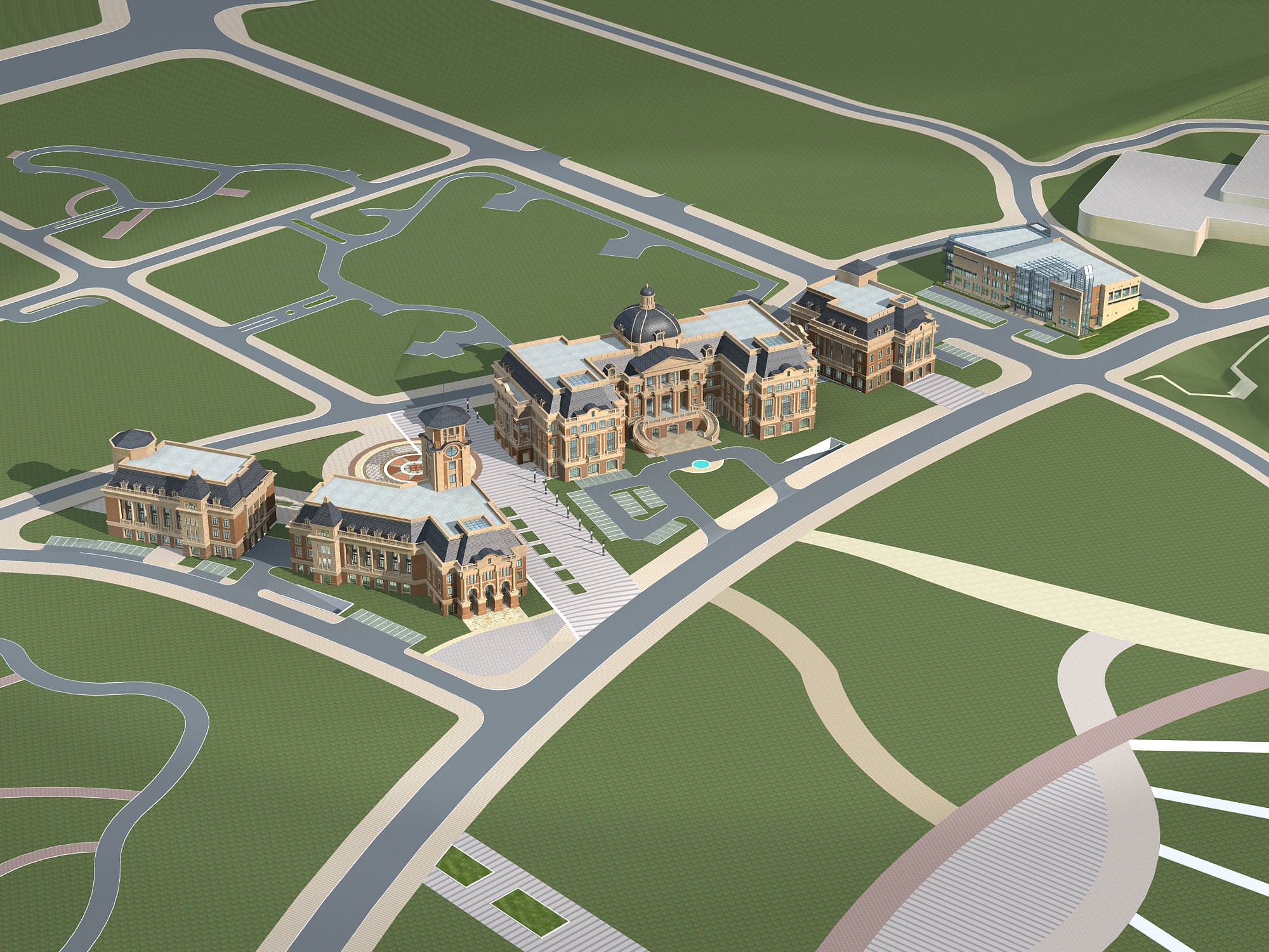 Hotel Building Collection 60 items Vol1 3D model_45