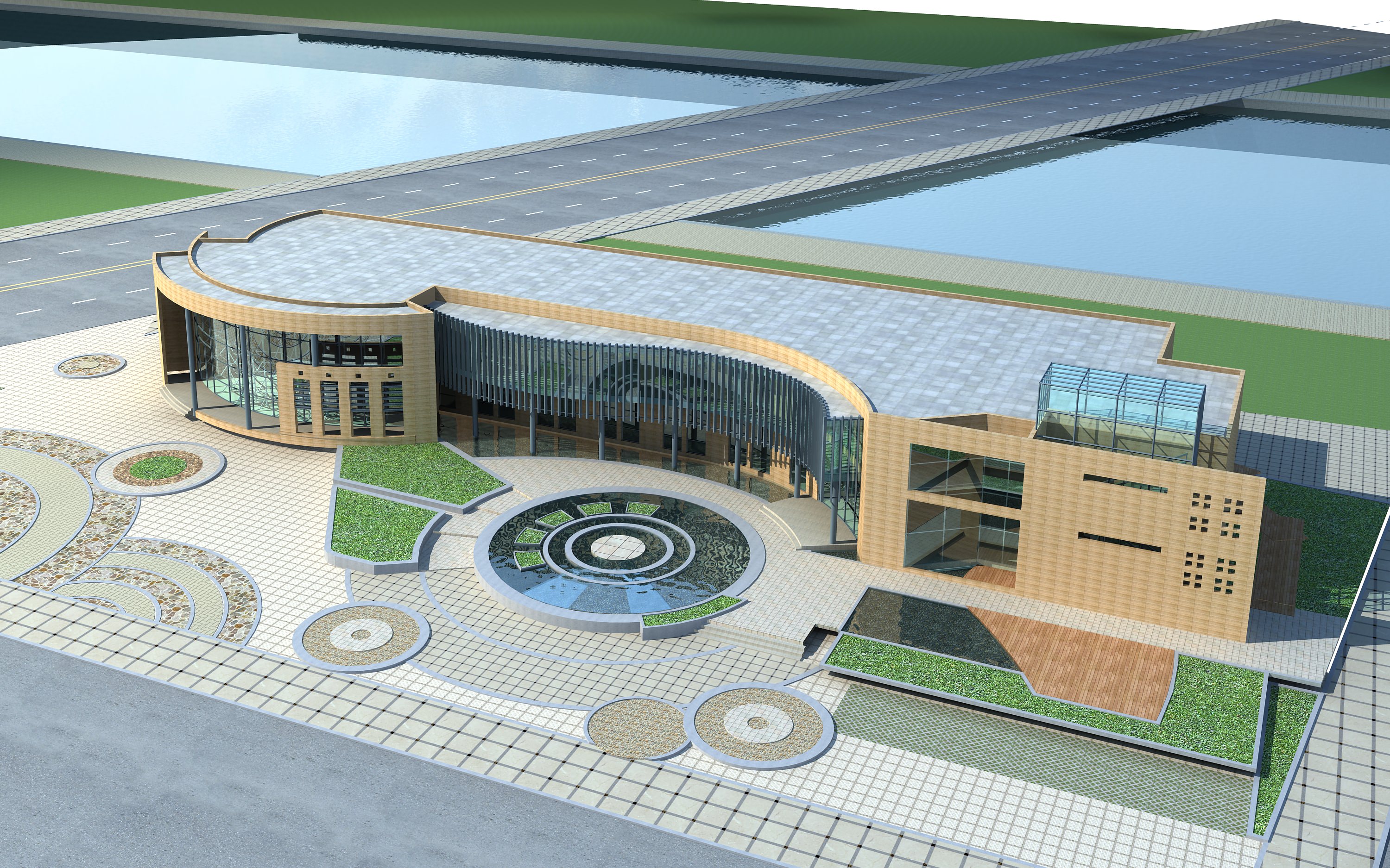 Hotel Building Collection 60 items Vol1 3D model_36