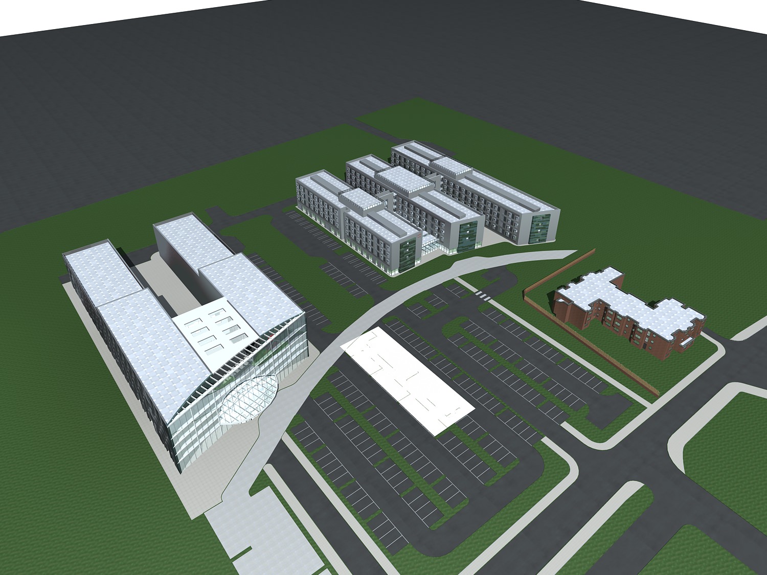 Hotel Building Collection 60 items Vol1 3D model_26