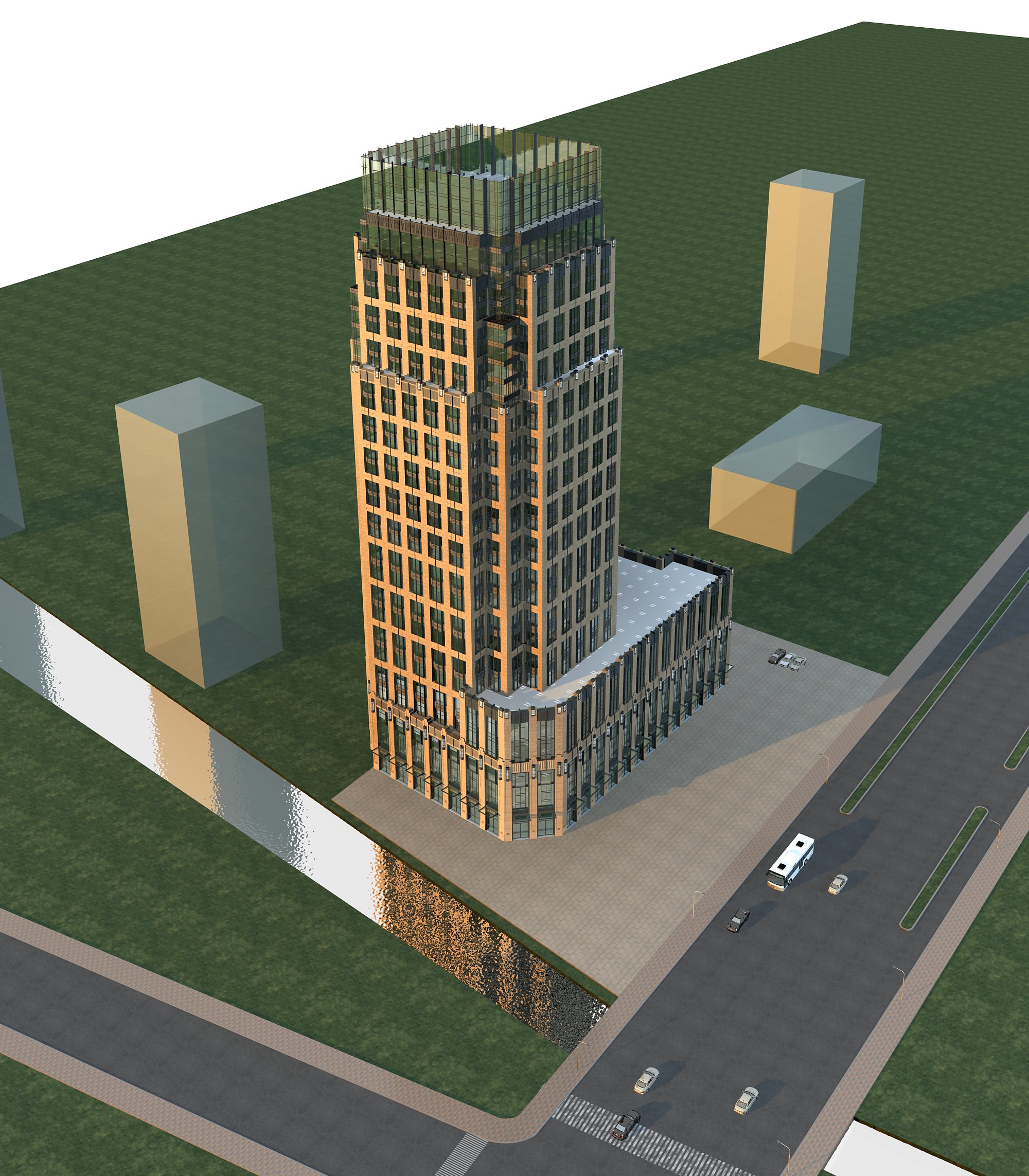 Hotel Building Collection 60 items Vol1 3D model_3