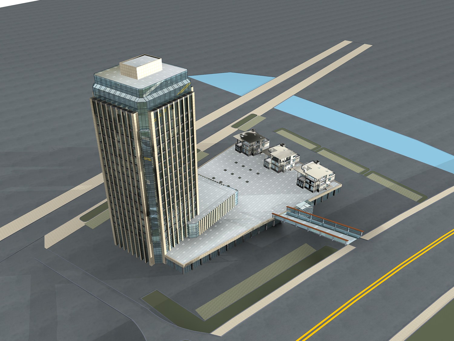 Hotel Building Collection 60 items Vol1 3D model_13