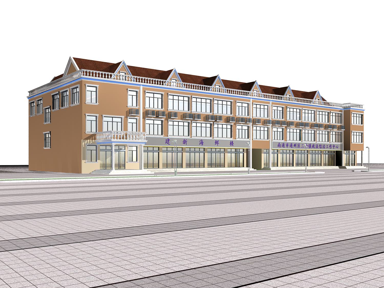 Hotel Building Collection 60 items Vol1 3D model_60