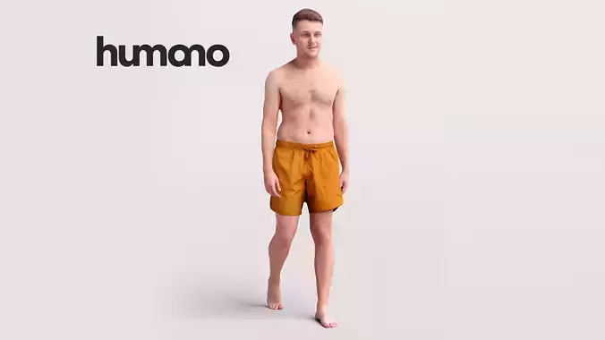 Humano Man swimming walking around the pool -2510-034-1912