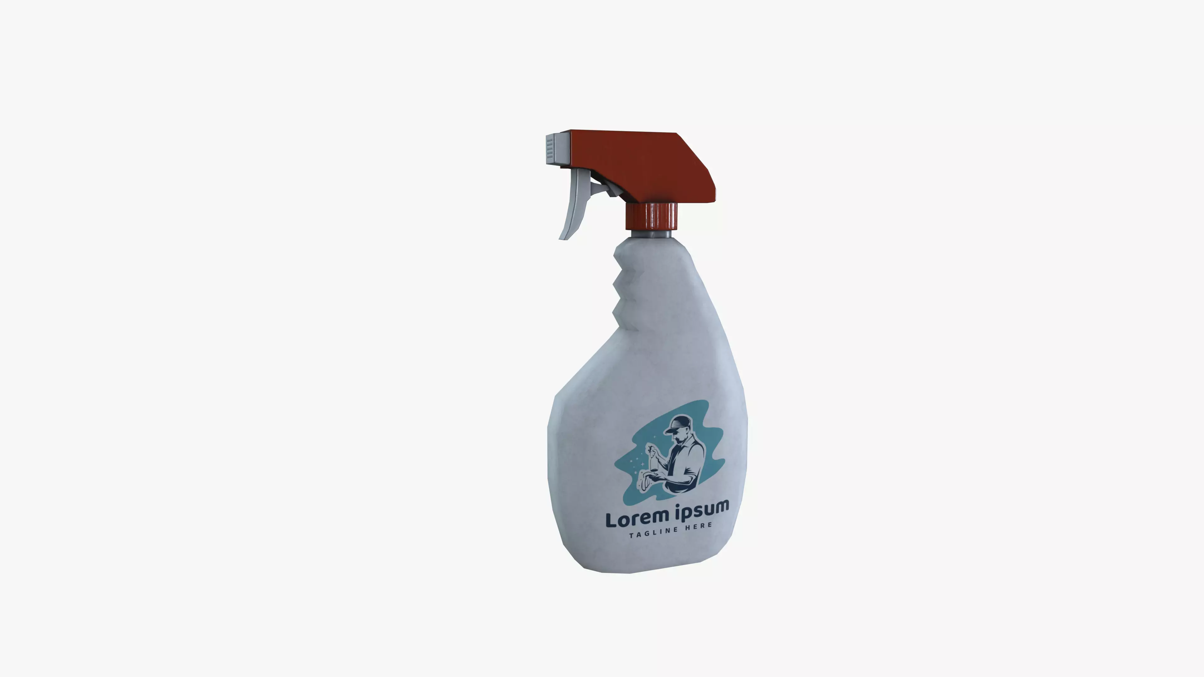 Spray Cleaner 3D model_0