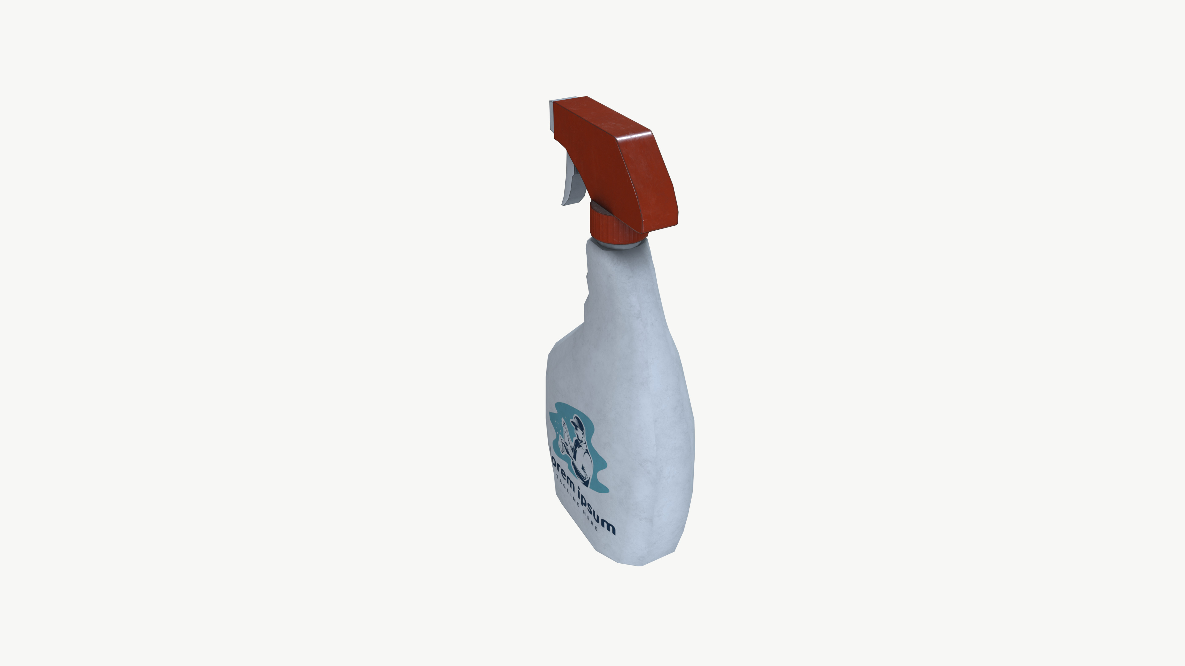 Spray Cleaner 3D model_2