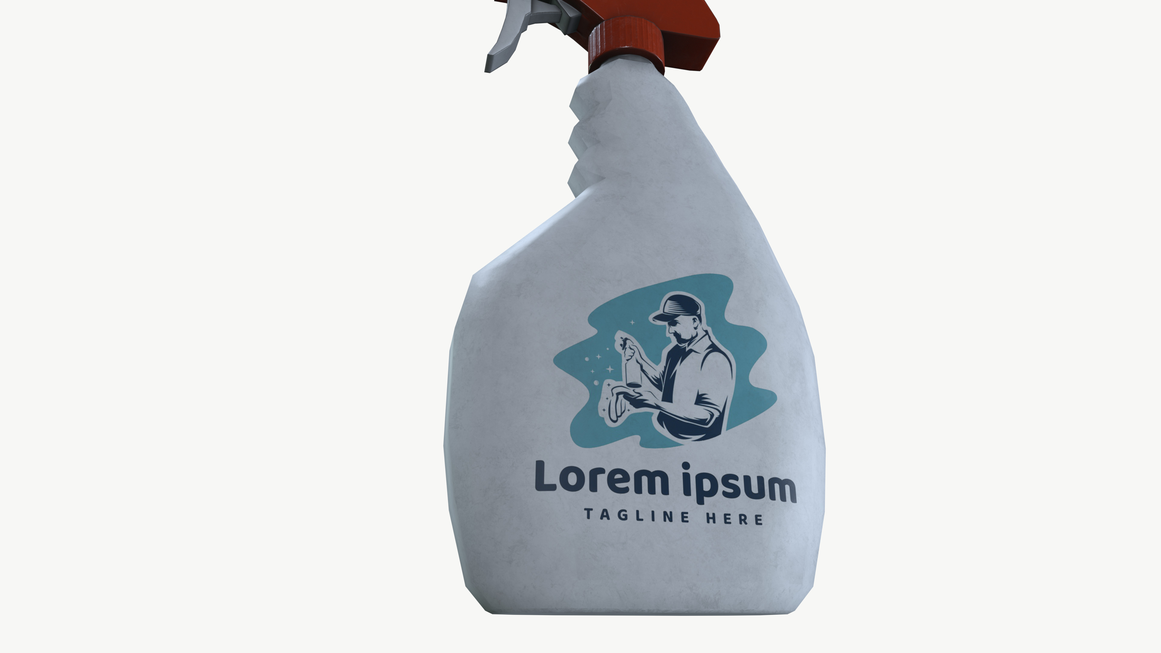 Spray Cleaner 3D model_5
