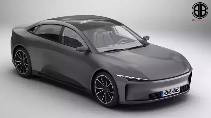 Generic Modern Coupe 3D model