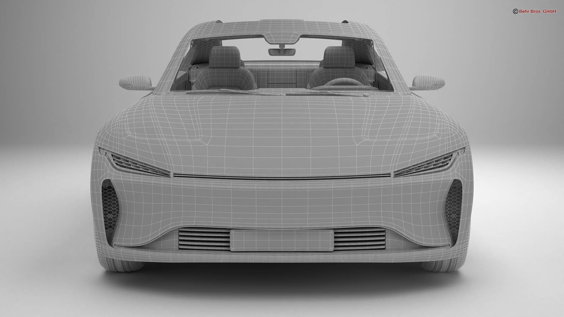 Generic Modern Coupe 3D model_21