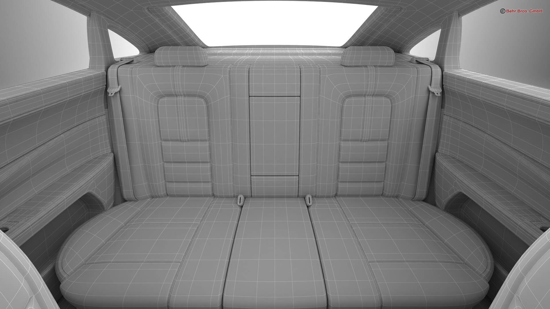 Generic Modern Coupe 3D model_28