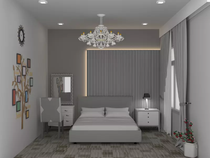 Interior room 3D model_0