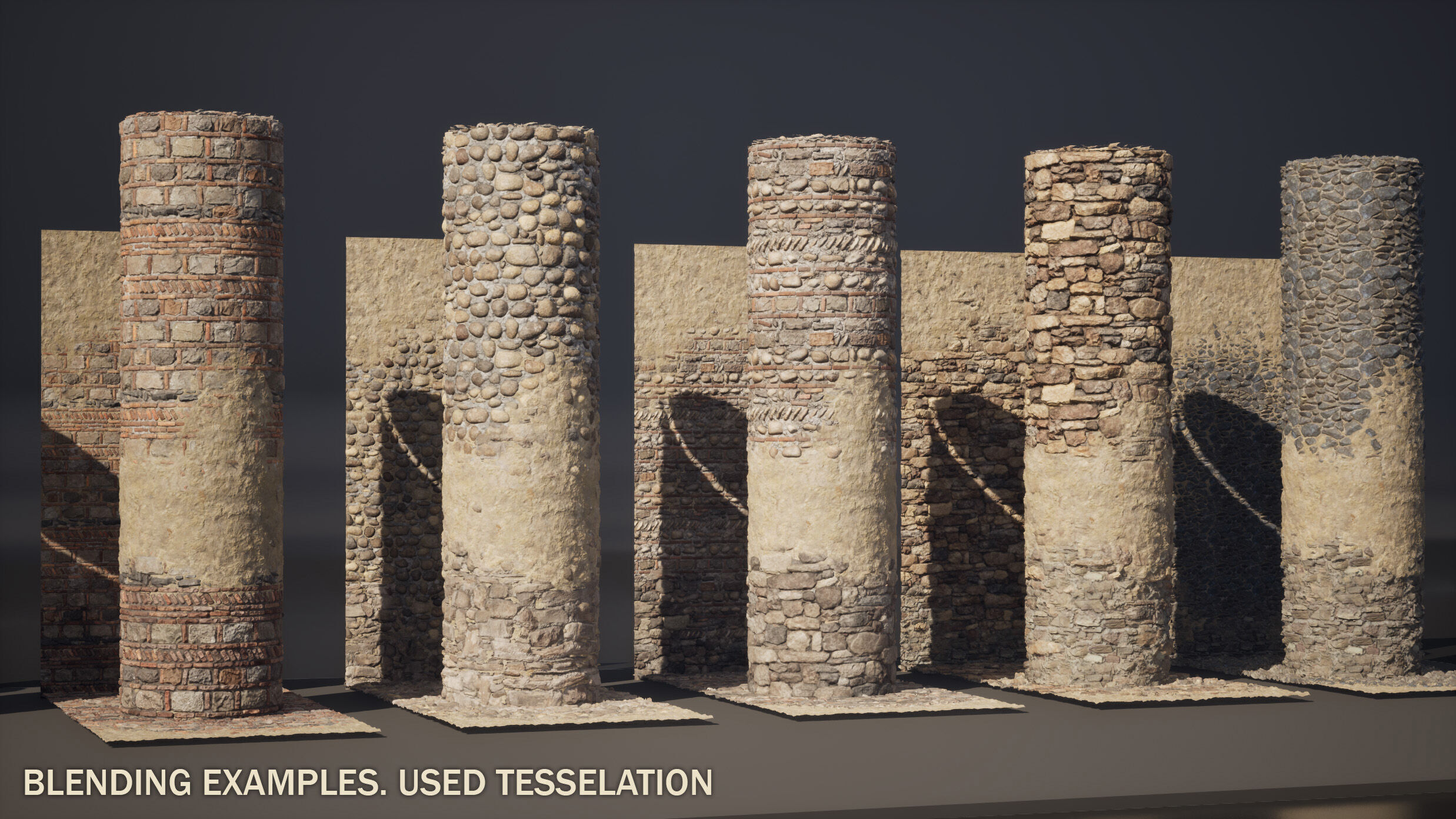 Modular Fortress and Church Kit - Unreal Engine Low-poly 3D model_14