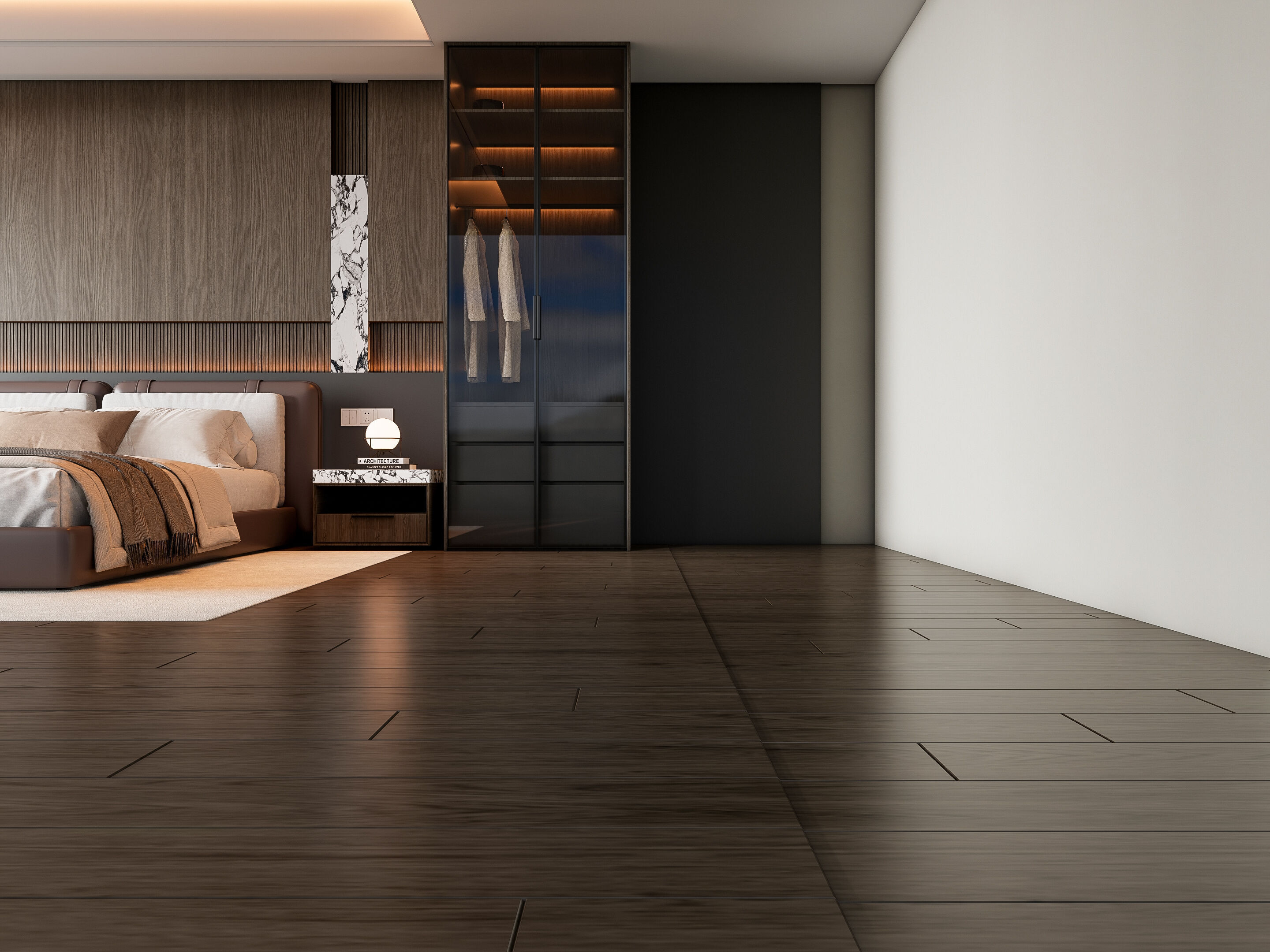 Italian bedroom 3 3D model_12