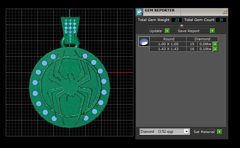 Spiderman PANDANT 3D PRINTABLE MODAL  3D print model_5