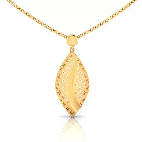 fusion women gold pendant 1007