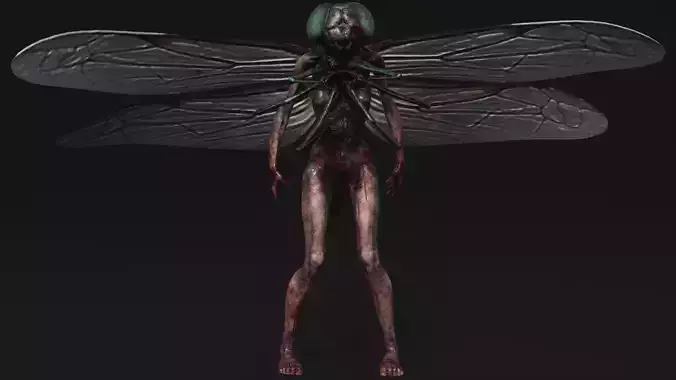Mutant Dragonfly - Horror Insects Collection