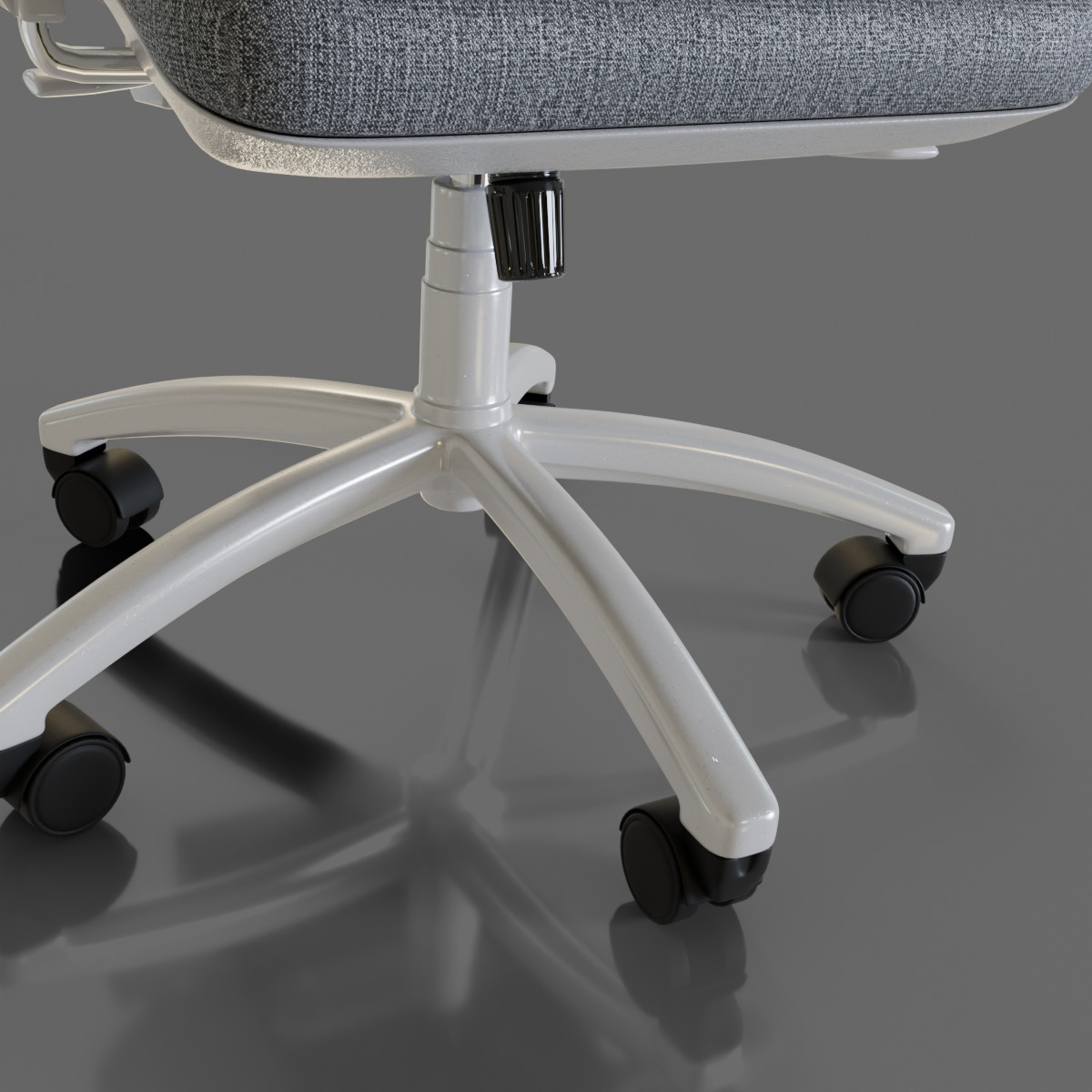 computer chair 06 Low-poly 3D model_14
