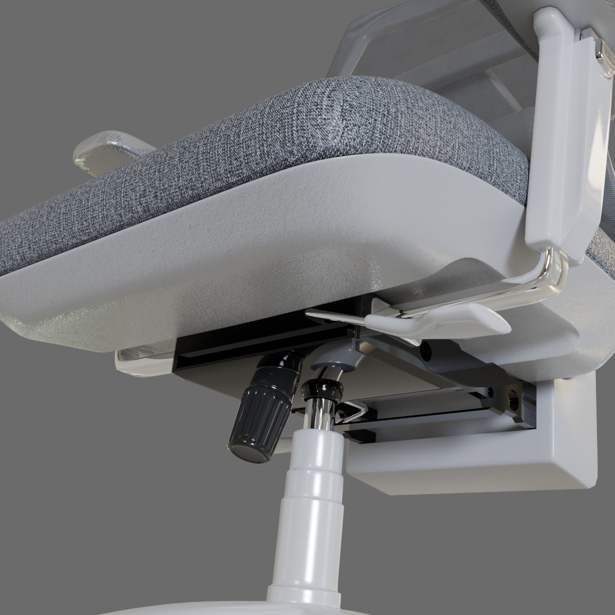 computer chair 06 Low-poly 3D model_13