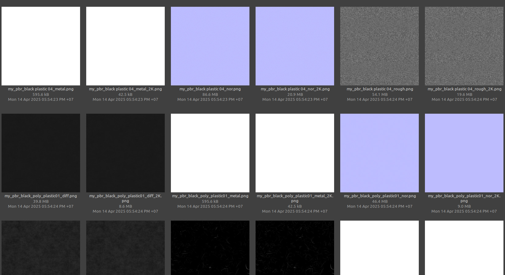 computer chair 06 Low-poly 3D model_18