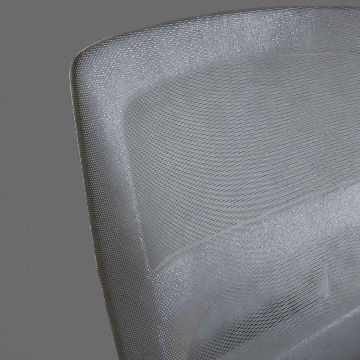 computer chair 06 Low-poly 3D model_8